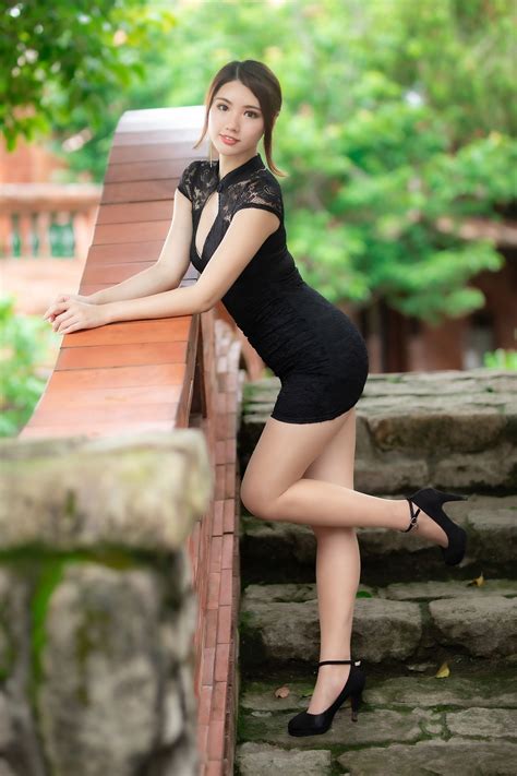 879244 Asian Pose Legs Dress Glance Bokeh Beautiful Mocah Hd