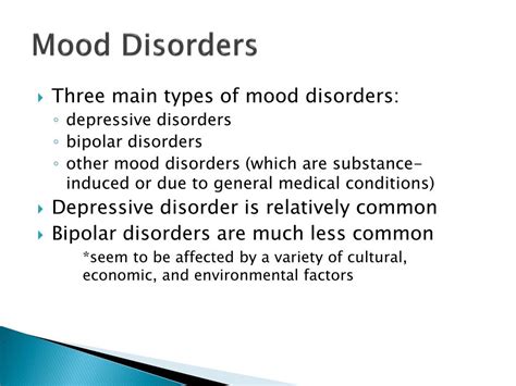 Ppt Mood Disorders Powerpoint Presentation Free Download Id2168339