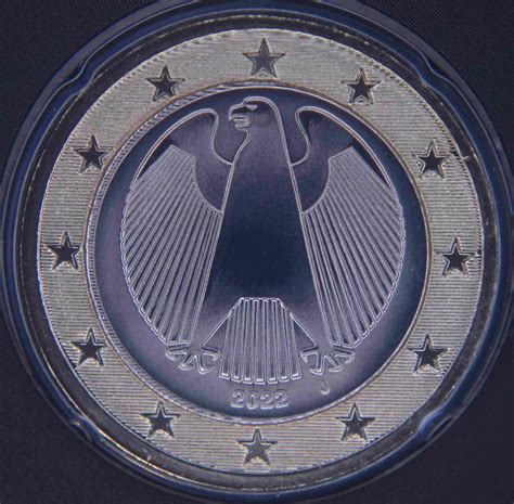 Germany 1 Euro Coin 2022 J Euro Coinstv The Online Eurocoins Catalogue