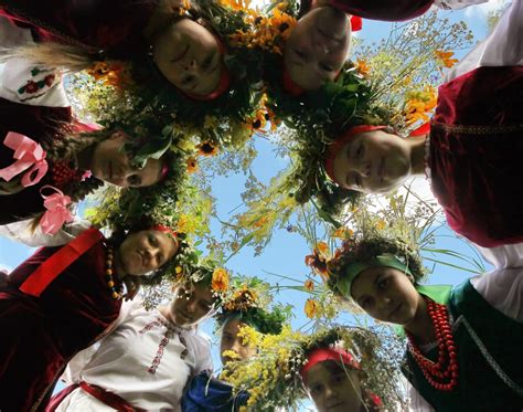 ukraine celebrates feast of ivan kupala on night of july 6 7 beltane christian holidays