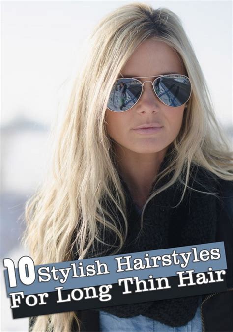 Long Hairstyles For Thin Hair