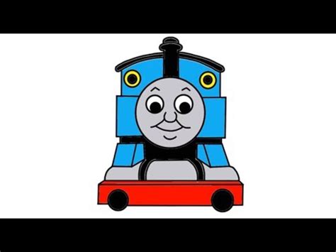 Are you searching for cartoon train png images or vector? Itsy Artist - How To Draw Thomas The Tank Engine From ...