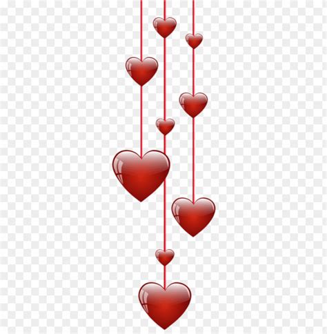 Free Download Hd Png Download Hanging Hearts Png Images Background Toppng