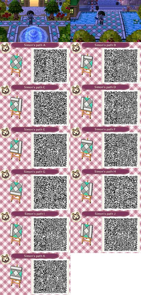Pop out in south korea, is a life simulation video game released in 2012 for the nintendo 3ds. Animal Crossing: New Leaf QR Code Paths Pattern : Photo ...