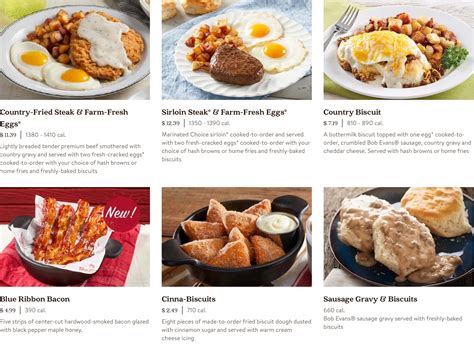 Bob Evans Menu With Prices Updated October 2023
