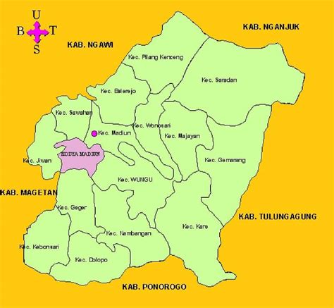 Peta Kabupaten Bantaeng