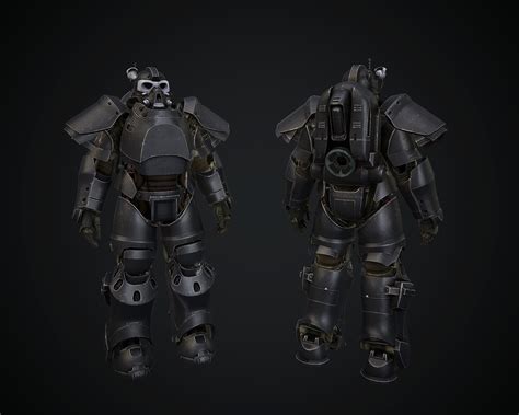 T 65 Power Armor Fallout 76 Minecraft Skin