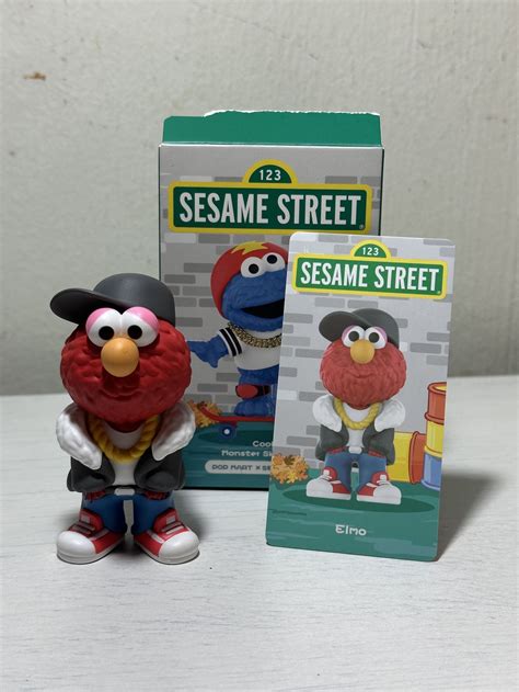 Popmart Sesame Street Elmo Hobbies And Toys Toys And Games On Carousell