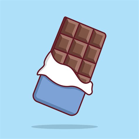 Gratis Vector Icono Chocolate Bar Dibujos Animados Ilustración 20616001 Vector En Vecteezy