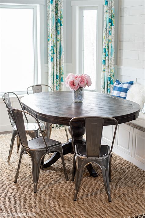 5 Reasons To Choose A Round Dining Table Our Breakfast Nook Progress