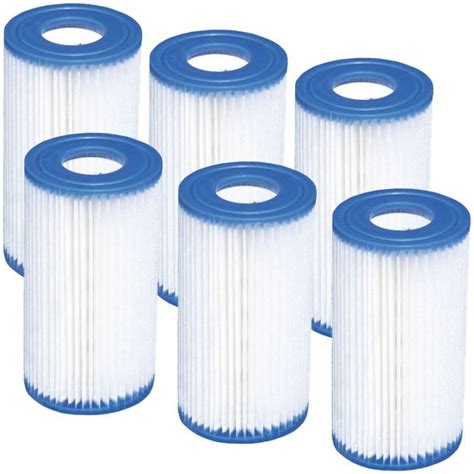 Intex 59900e Small Replacement Cartridge A 6 Pack The Pool Supplies