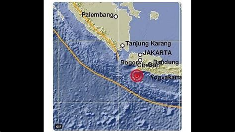 Diy #yogyakarta #gempa gempa bumi magnitudo 4,6 terjadi di yogyakarta siang ini. Gempa Berkekuatan M 5,4 Guncang Sukabumi Hari Ini, Terasa ...