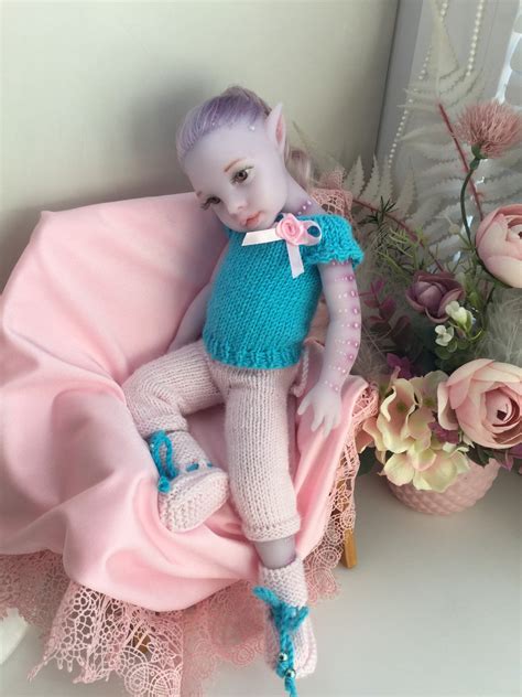Silicone Baby Doll Pink Avatar Viola 13 With Hair Etsy