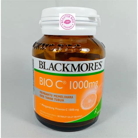 Blackmores® bio c 1000 may help reduce the severity and duration of colds. Blackmores Bio C 1000mg isi 30 Tablet (KALBE) | Shopee ...