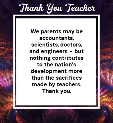 150 Of The Best Thank You Teacher Messages Best Quotes About Teaching