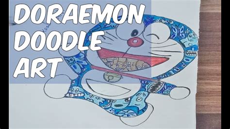 Doraemon Doodle Art Timelapse Drawing Youtube