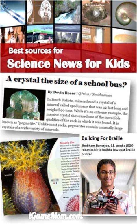 Best Learning Tools For Kids Science News For Kids