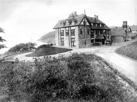 Initial look of the Lake Vyrnwy Hotel linked with the kitchens. https