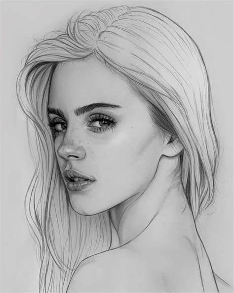 Beauty In Wip Drawings Art Drawings Beautiful Portrait Sketches