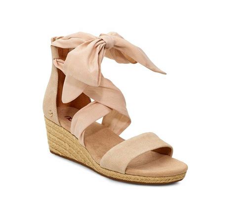 UGG Trina Nude Wedge Sandal ShopShoes