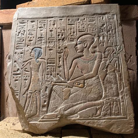 Egyptian Art Relief Carving Of Haitiay Post Amarna Sculpture Ancient