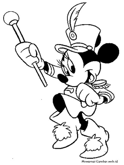 Gambar Mickey Mouse Untuk Mewarnai Buku Gambar Mewarnai