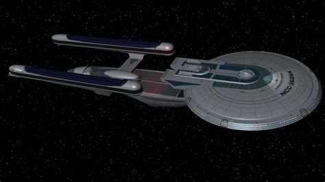 Excelsior Class Starship Uss Kitty Hawk Ncc 36254 Star Trek Ships Star Trek Star Trek