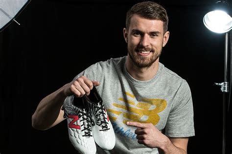 Well you're in luck, because here they come. Aaron Ramsey reveals new tattoo-inspired boots - Daily Cannon