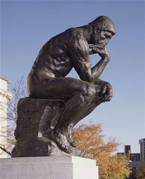 the thinker le penseur detroit institute of arts detroit michigan sculptor françois