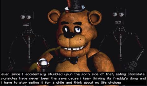 Fnaf Confession Five Nights At Freddy S Know Your Meme