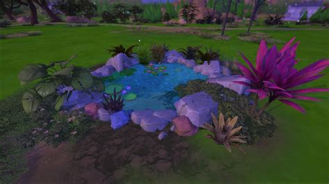 The Sims 4 Quick Tip Tuesday Realistic Ponds Youtube