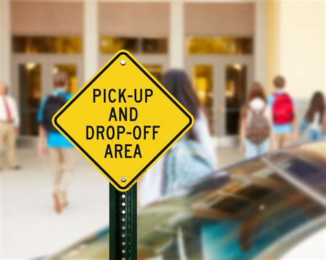 Three Things To Consider When Choosing Student Drop Off Signs