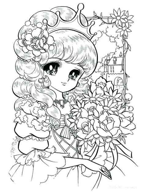 Detailed Anime Coloring Pages At Free Printable