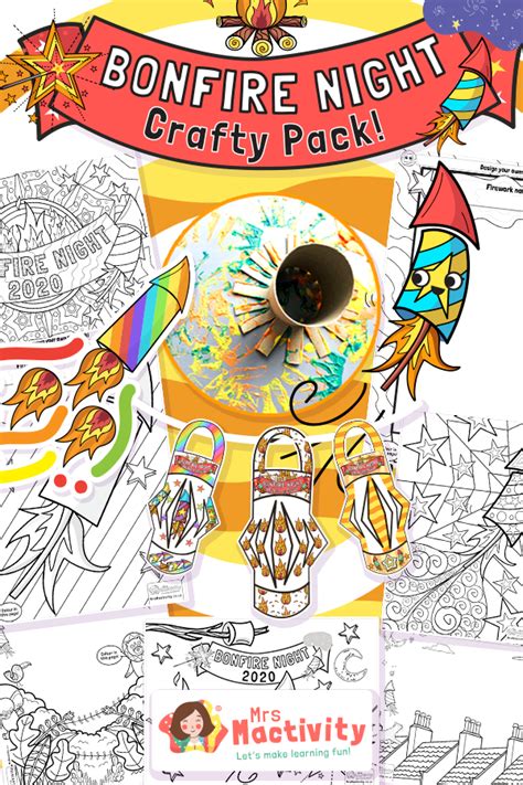 Bonfire Night Craft Pack Primary Teaching Resources Bonfire Night