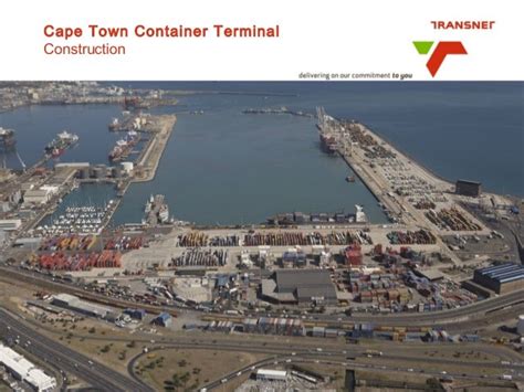 Expansion Of The Cape Town Container Terminal