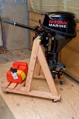 How To Build A Boat Motor Stand Photos