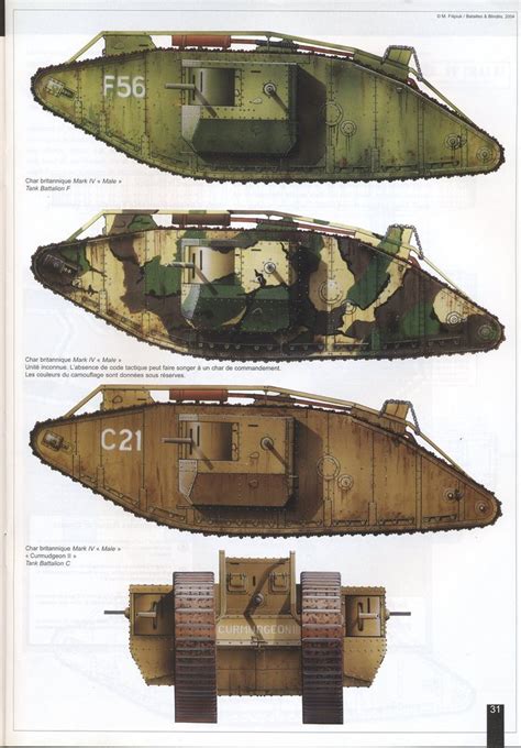 британия Ww1 Tanks War Tank British Tank