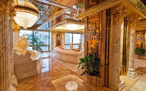 Inside Donald Trumps 100 Million Penthouse In New York City