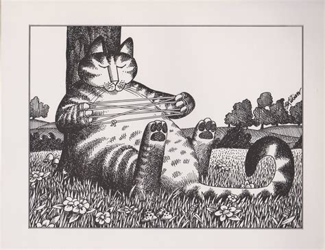 Kliban Cat Print Original Vintage Art Print 31 Cats Etsy