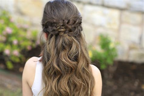 Braided Half Up Prom Hairstyles Cute Girls Hairstyles