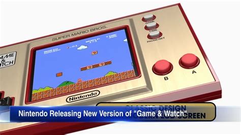 Nintendo Is Bringing Back The Game Watch A Super Retro Handheld From