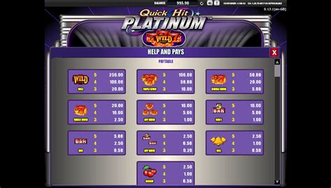 That said, to showcase 'quickshot' there is a new title, duanwu, which is being displayed purely for this new mechanic. Quick Hit Platinum Slot Machine ᗎ Play FREE Casino Game ...