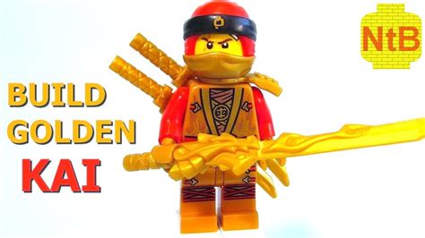 Lego Ninjago Kai Minifigure Golden Power No Packaging Lego
