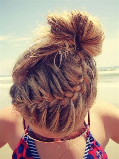 20 Amazing Buns For Bad Hair Days Pretty Braided Hairstyles Long
