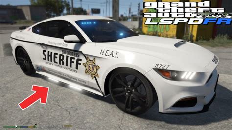 Gta 5 Live Pd San Andreas Sheriff Mustang Gt Lspdfr Youtube