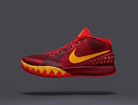 Find the perfect kyrie irving shoes stock photos and editorial news pictures from getty images. Kyrie Irving Unveils the KYRIE 1 NIKEiD Shoe in Brooklyn ...
