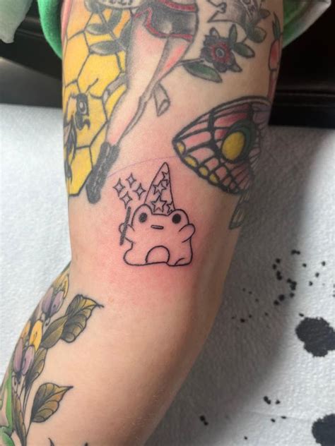 Wizard Frog By Myla Tattoos