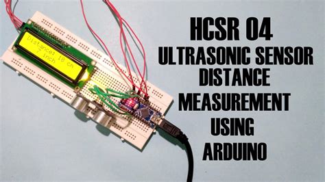 Ultrasonic Sensor Hc Sr04 And Arduino Tutorial Electronics Projects Hub