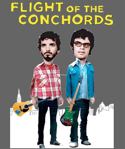 Flight Of The Conchords Digital Art By Lonnie Adkins Fine Art America