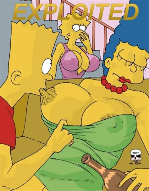 Exploited Simpsons With Marge And Lisa Simpson By Porngirl1